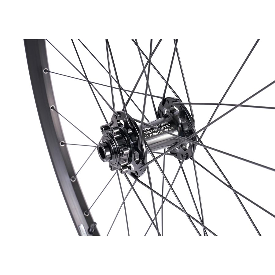 Seido Magnon Wheel Pair 650B / 584 Holes: 32 12mm TA F: 100mm R: 142mm Disc IS 6-bolt Pair