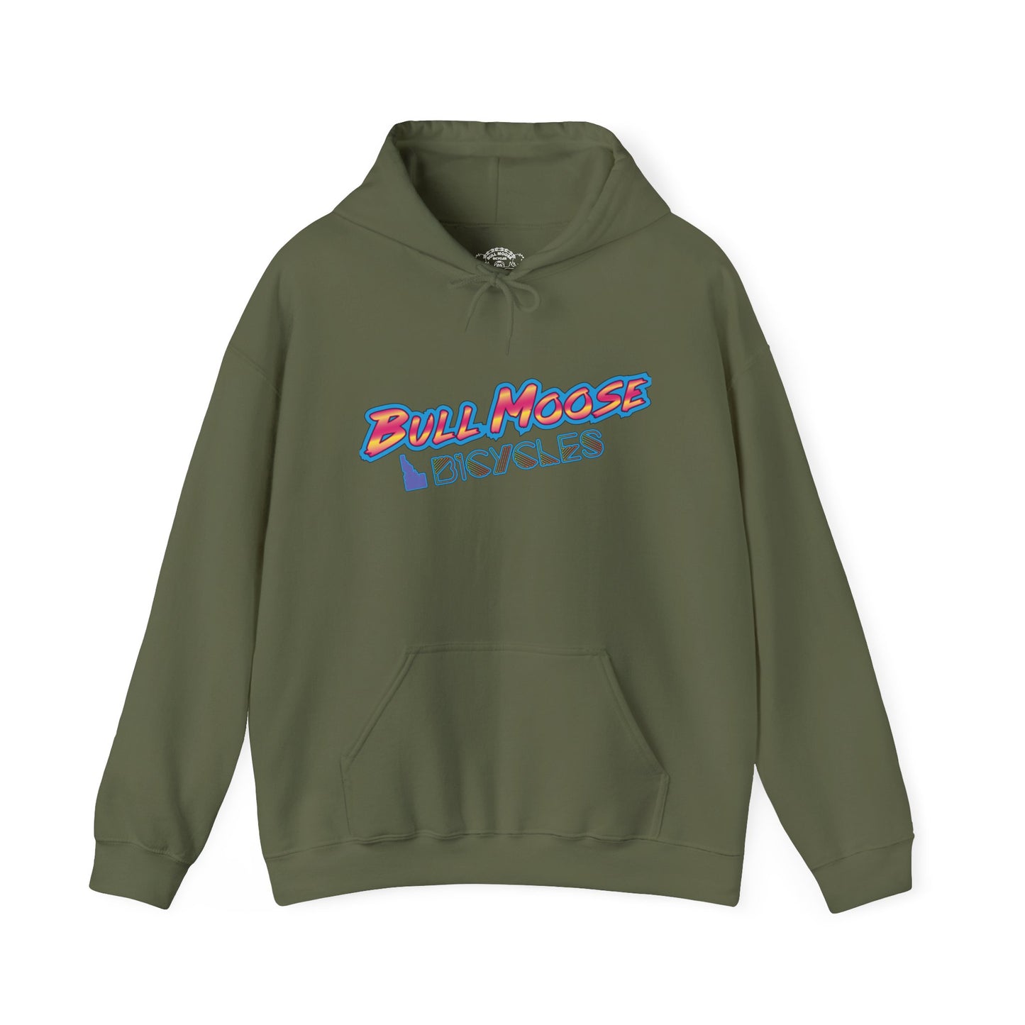 Unisex Hoodie | 80's Throwback | Bull Moose Bicycles