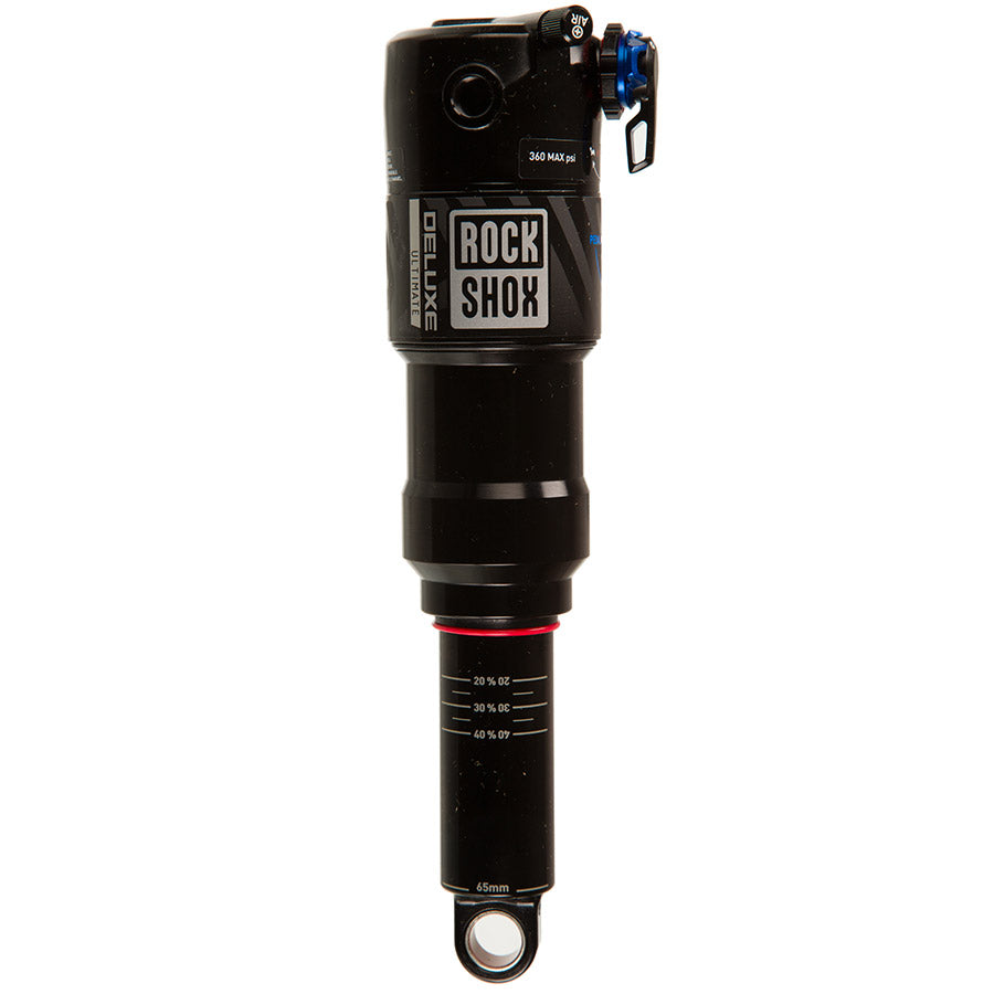 RockShox Deluxe Ultimate RCT Rear Shock - 165 x 37.5mm Linear XL 4 Neg/0 Pos Tokens Reb 55 / Comp 30 Lock Out 4 Trunnion/Std C2