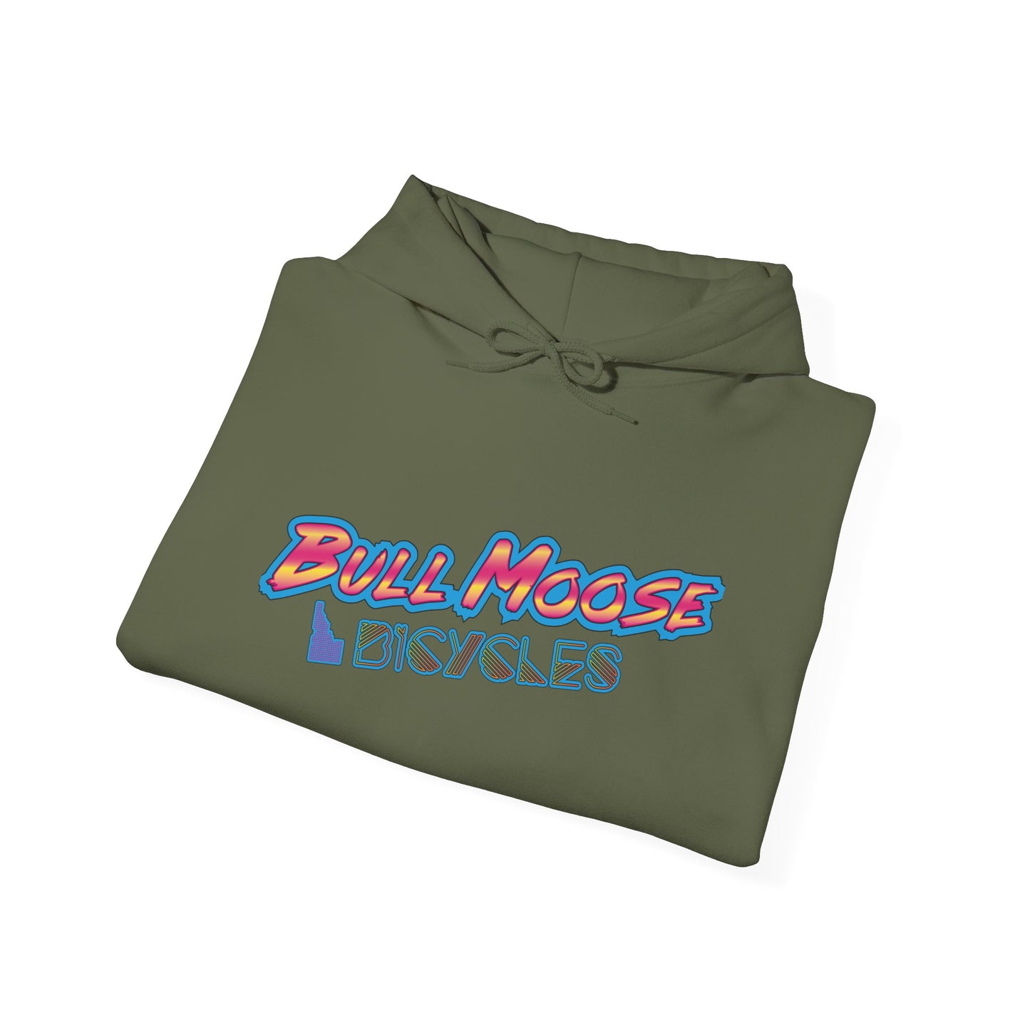 Unisex Hoodie | 80's Throwback | Bull Moose Bicycles