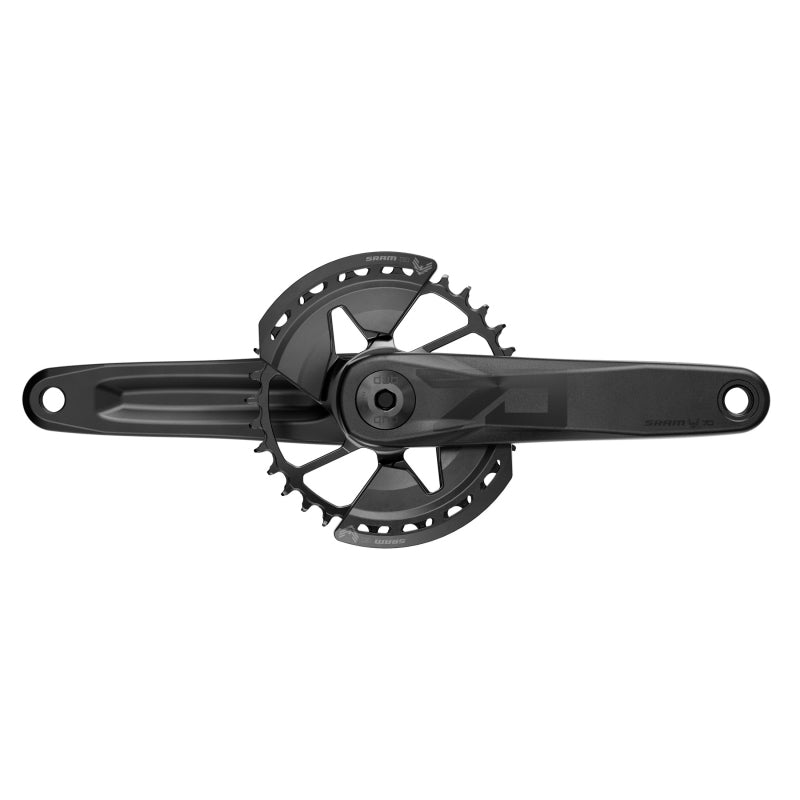 SRAM Eagle 70 T-Type Wide Crankset - 170mm 12-Speed 32t Chainring Direct Mount 2-Guards DUB Spindle Interface BLK