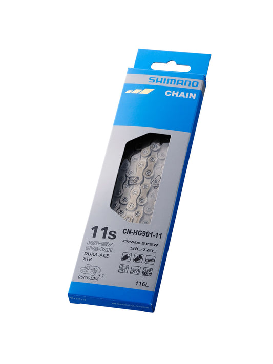 Shimano Dura-Ace CN-HG901-11 Chain - 11-Speed 116 Links Silver