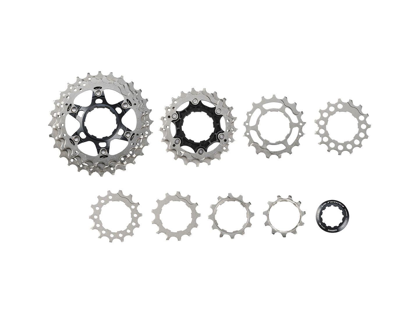 Shimano Ultegra CS-R8000 Cassette - 11 Speed 11-28t Silver