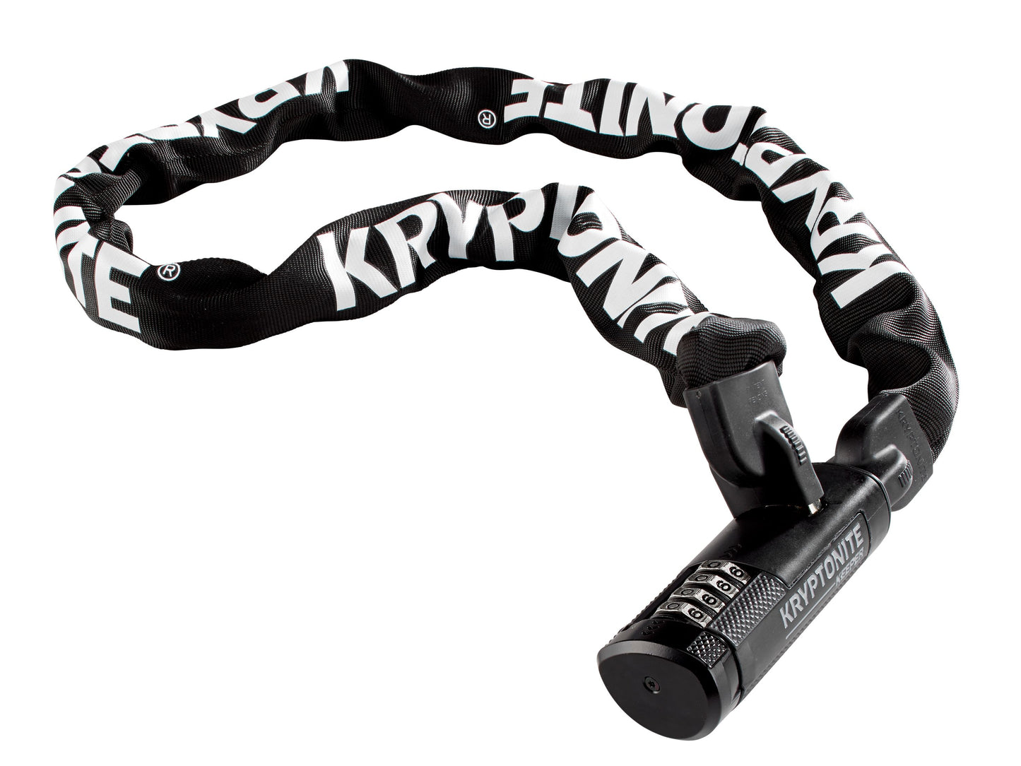 Kryptonite Keeper 712 Chain Lock with Combination: 3.93 (120cm)