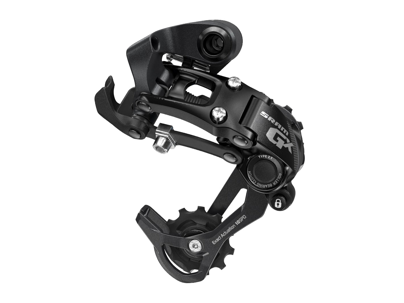 SRAM GX Rear Derailleur - 10 Speed Medium Cage Black
