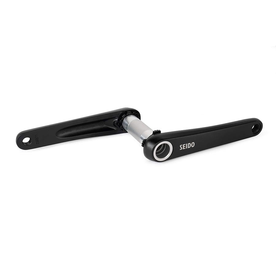 Seido Lyer Crankset Spindle: 30mm 30mm 172.5mm Black Road Disc Set