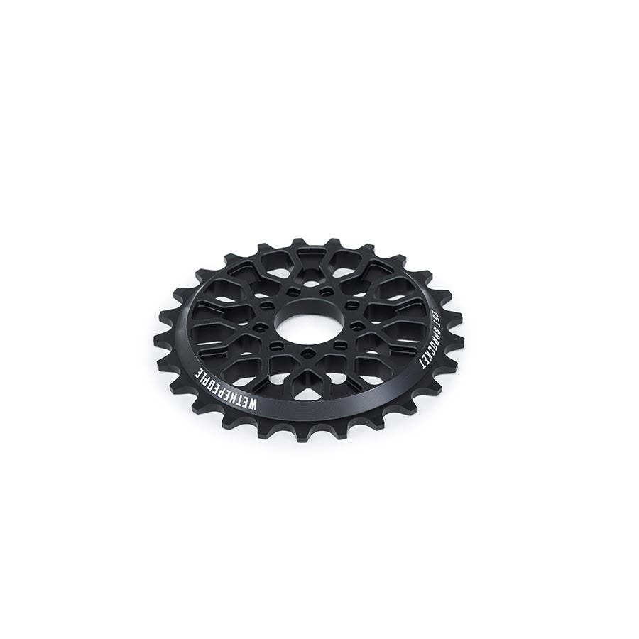We The People Pathfinder Chainring Teeth: 25 6061-T6 Aluminum Black