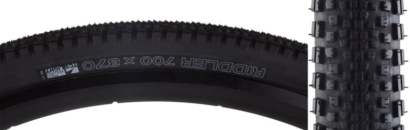 WTB Riddler Tire - 700 x 37 TCS Tubeless Folding Black Light/Fast Rolling