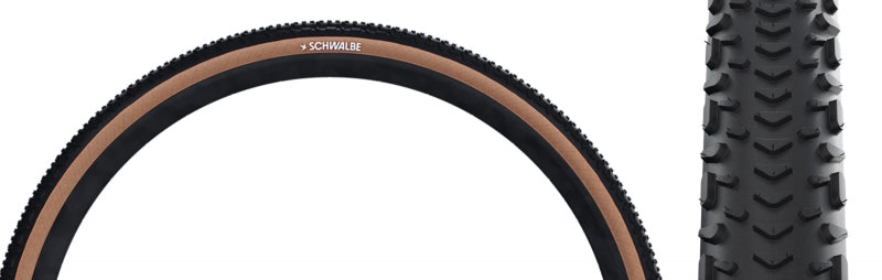 Schwalbe G-One RX Tire - 700 x 50 Tubeless Folding BLK/Transparent Evolution Line Pro Addix Race