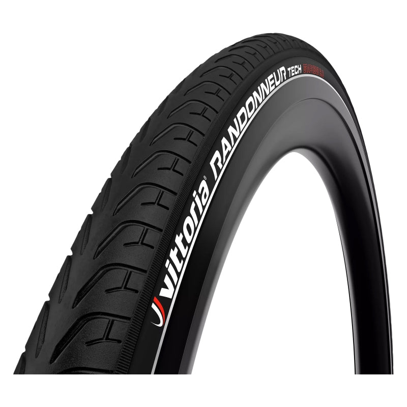 Vittoria Randonneur Tech Tire - 700 x 32 Clincher Wire Black/Reflective G2.0