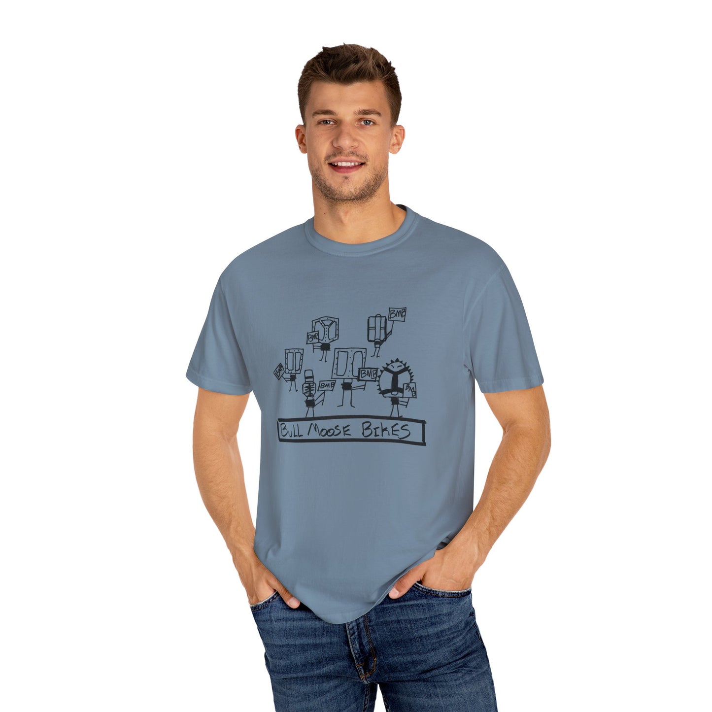 Unisex T-Shirt | Pedal Strike | Bull Moose Bicycles