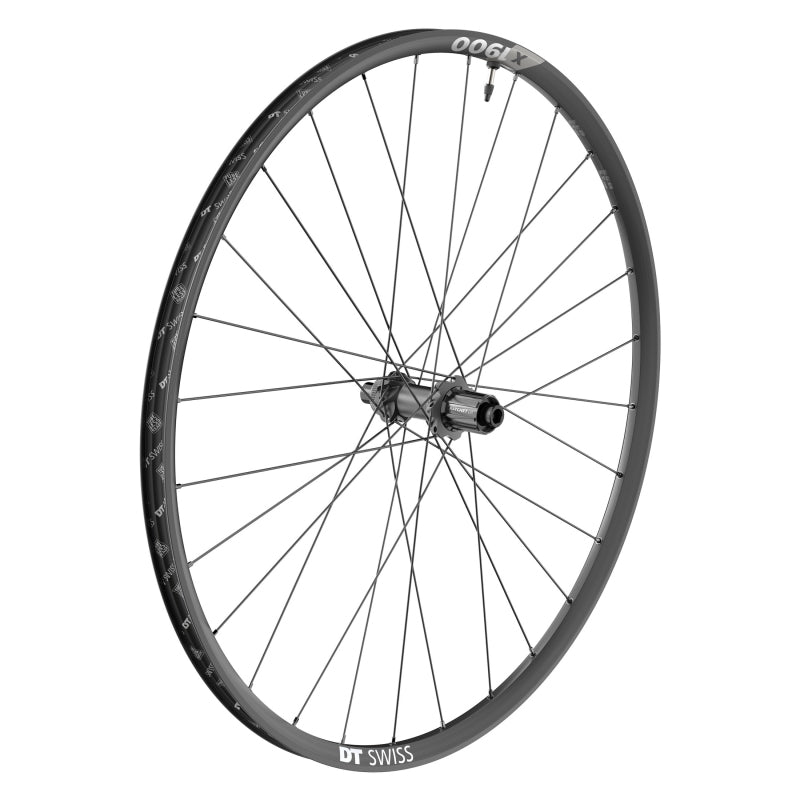 DT Swiss X 1900 Spline 25 Rear Wheel - 29" 12 x 148mm 6-Bolt/Center-Lock HG 11 MTN BLK