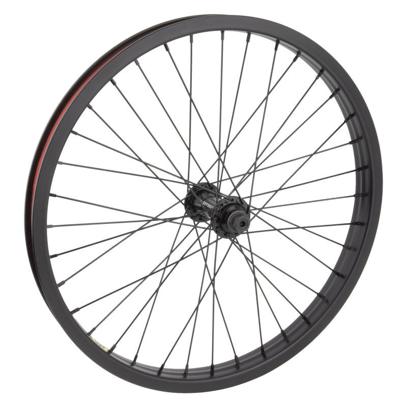 Odyssey Stage-2 Front Wheel - 20" 3/8" x 100mm Rim Brake Black