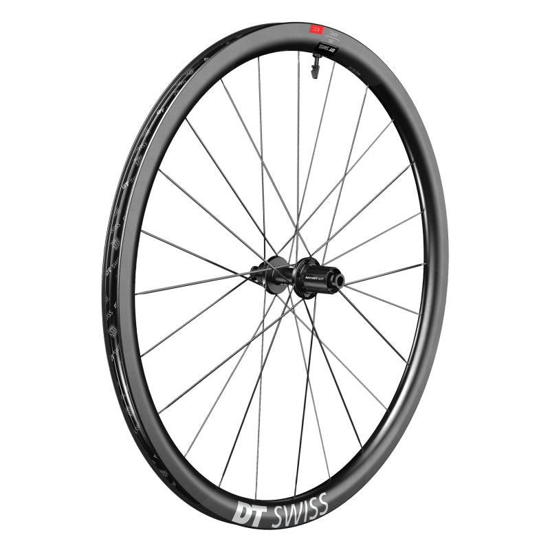 DT Swiss ERC 1100 DiCut 35 Rear Wheel - 700 12 x 142mm Center-Lock HG11 Road/XDR Ratchet EXP 36 BLK