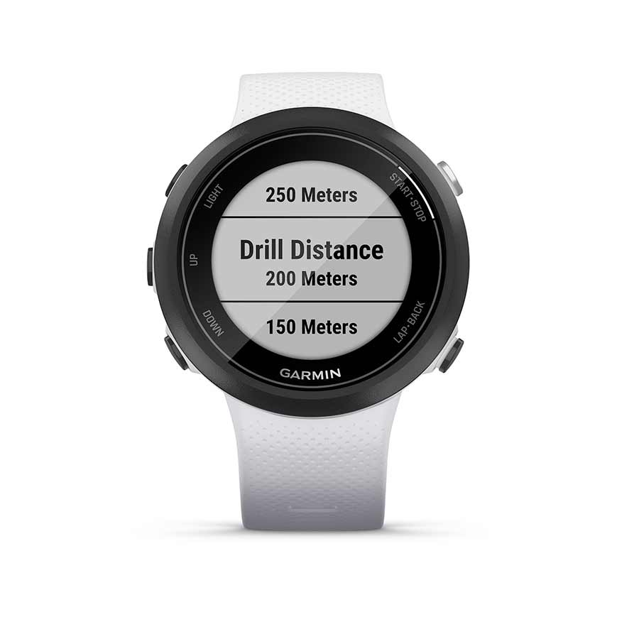Garmin Garmin Swim 2 Watch Watch Color: White Wristband: White - Silicone