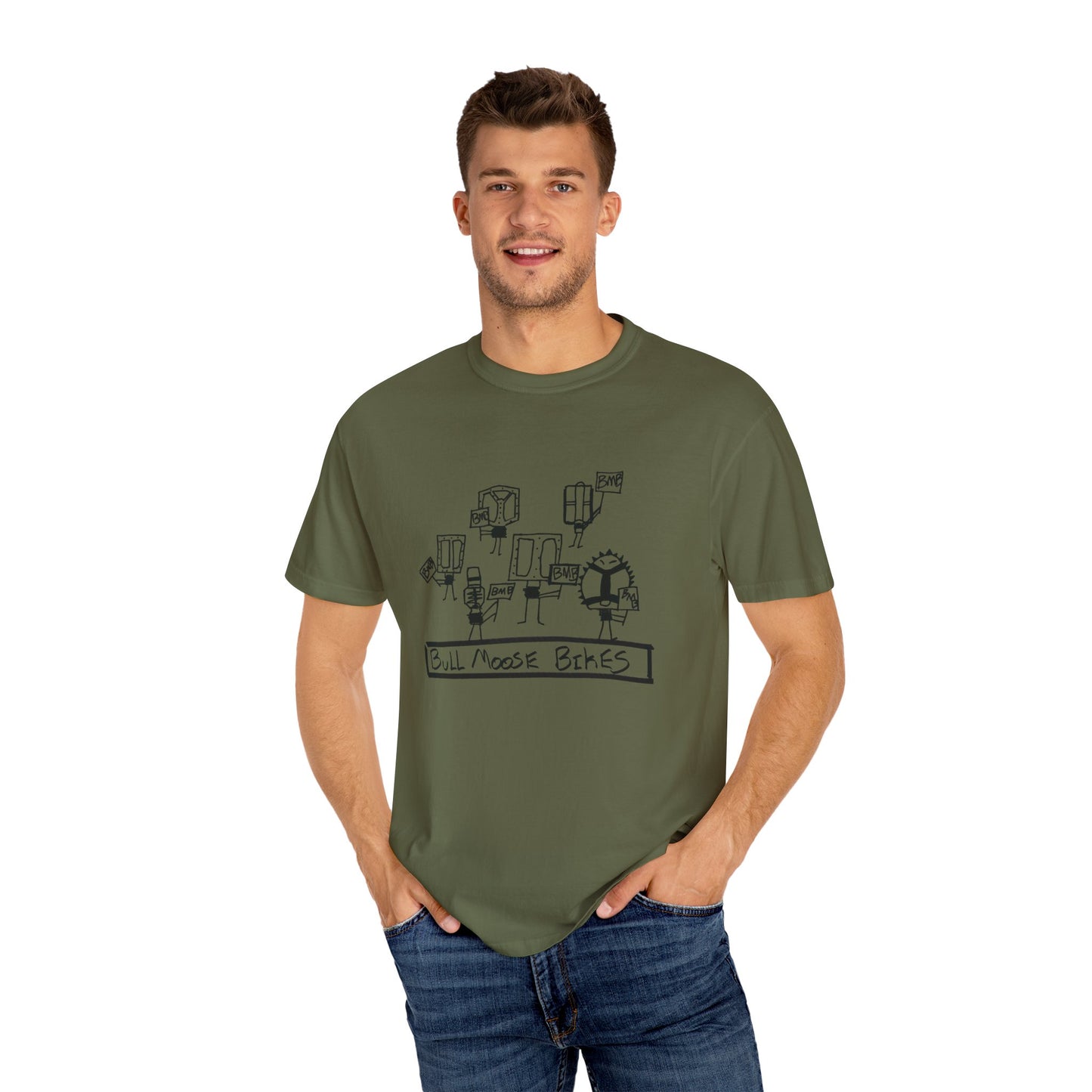 Unisex T-Shirt | Pedal Strike | Bull Moose Bicycles