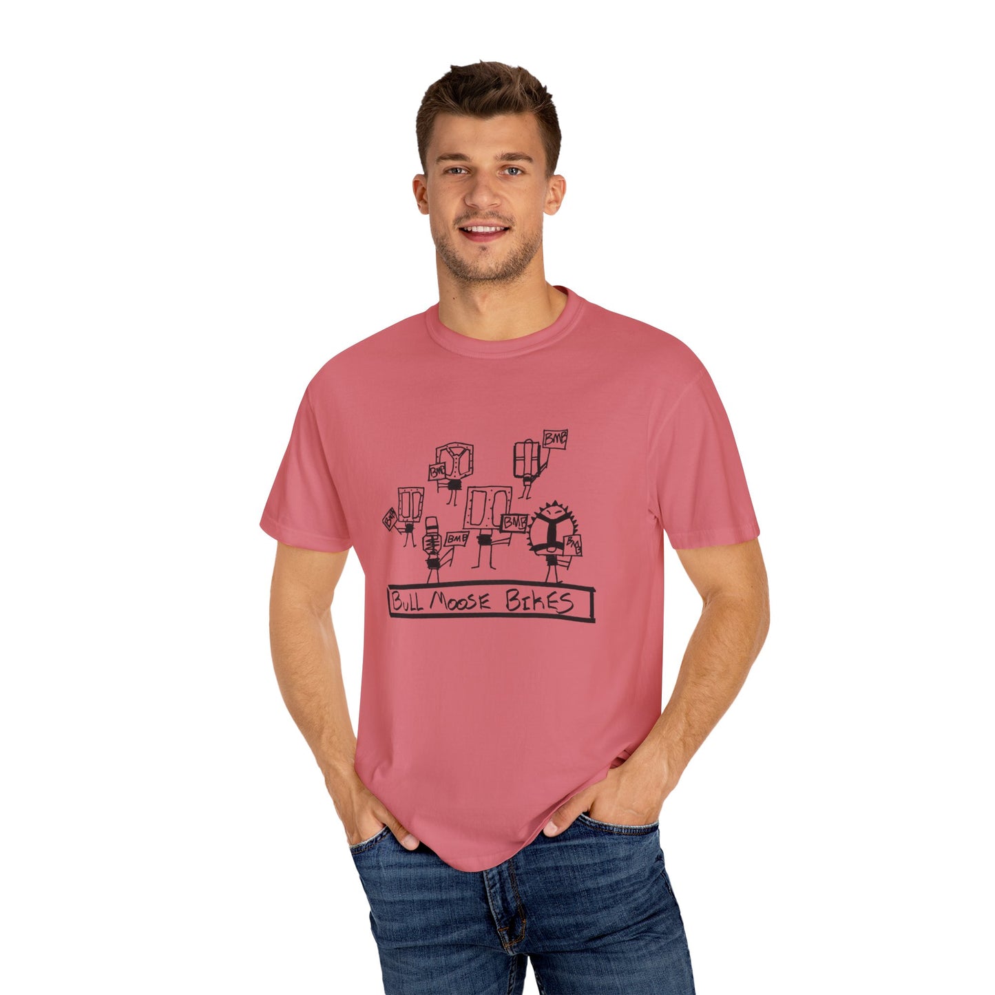 Unisex T-Shirt | Pedal Strike | Bull Moose Bicycles