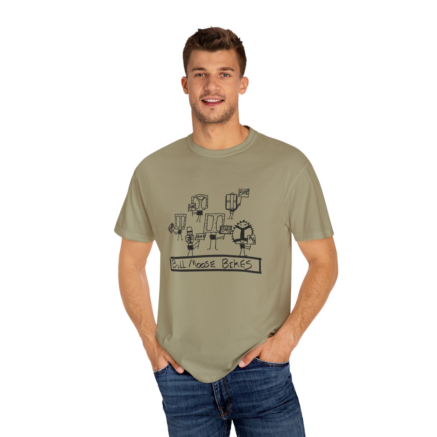 Unisex T-Shirt | Pedal Strike | Bull Moose Bicycles