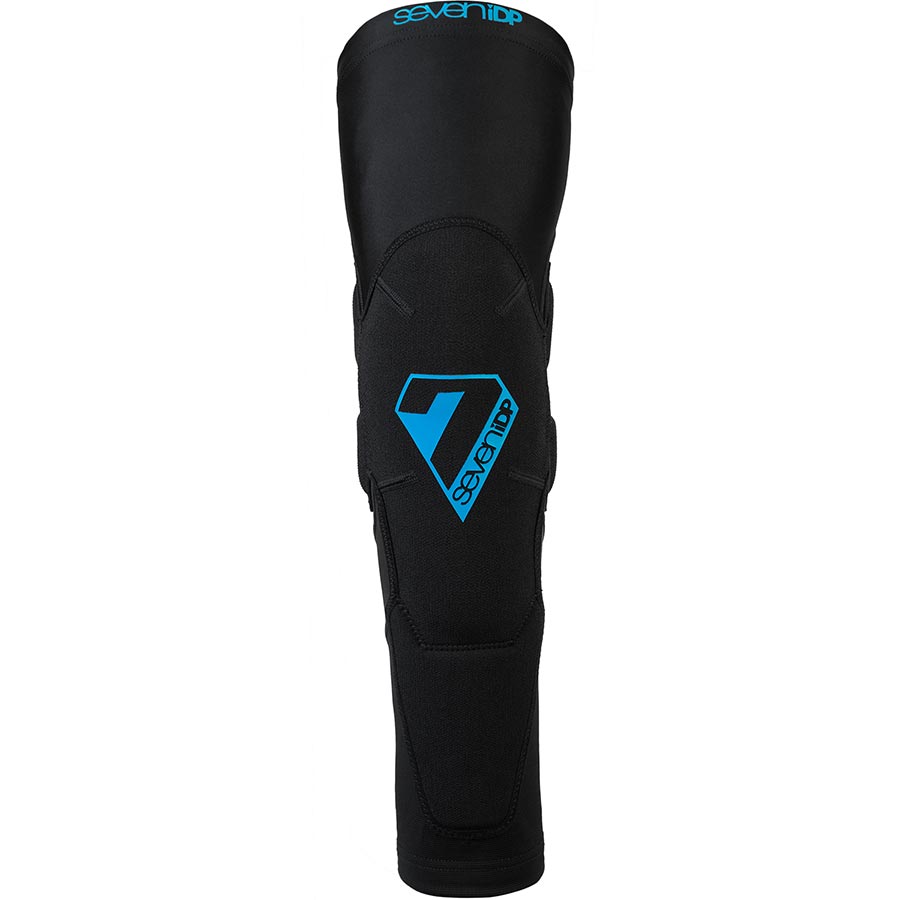 7iDP Transition Long Knee/Shin Guard Black XL Pair
