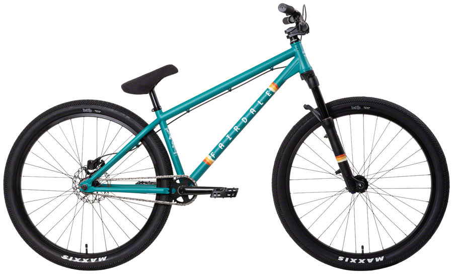 Fairdale Hareraiser 26 " Dirt Jump Bike - Matte Billiard Green Medium/Large