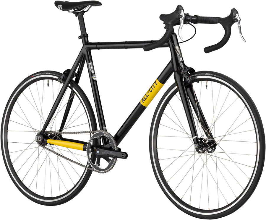 All-City Thunderdome Bike - 700c Aluminum Gold Fang 46cm