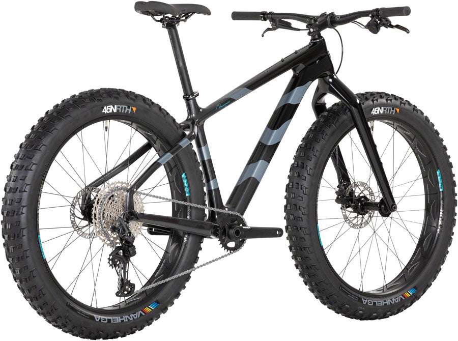 Salsa Beargrease Carbon Deore 11spd Fat Tire Bike - 27.5" Carbon BLK Fade Large