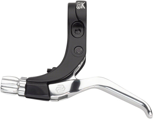 Promax Click V-Point Brake Lever - Long Reach Silver