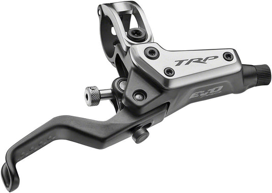 TRP EVO Pro HD-M9040 Disc Brake Lever - Right/Front Rear 1900mm Hose Post Mount 4-Piston Gray