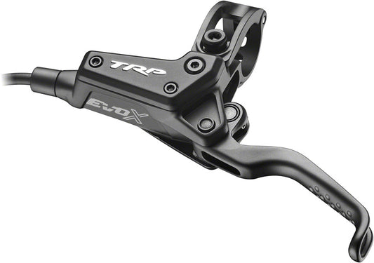 TRP EVO X HD-M9020 Disc Brake Lever - Left/Front Rear 1900mm Hose Post Mount 2-Piston BLK