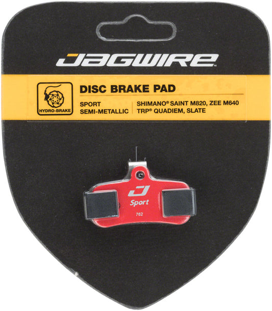 Jagwire Sport Semi-Metallic Disc Brake Pads - For Shimano Deore XT M8020 Saint M810/M820 Zee M640