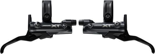 Shimano Deore XT M8200/8220 Disc Brake Upgrade Kit - Right Left BL-M8200 Levers Post Mount Front Rear BR-M8220 4-Piston Calipers