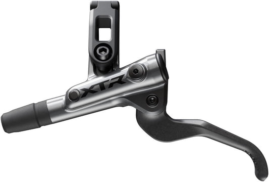 Shimano XTR M9200 XC Disc Brake Lever - Left/Front Post Mount 2-Piston Caliper SM-BH90-SS Hose Metal Pads Gray
