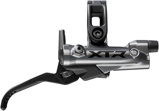 Shimano XTR BR-M9200 Disc Brake BL-M9220 Lever - Right/Rear Post Mount 2-Piston Caliper SM-BH90-SS Hose Metal Pads Gray