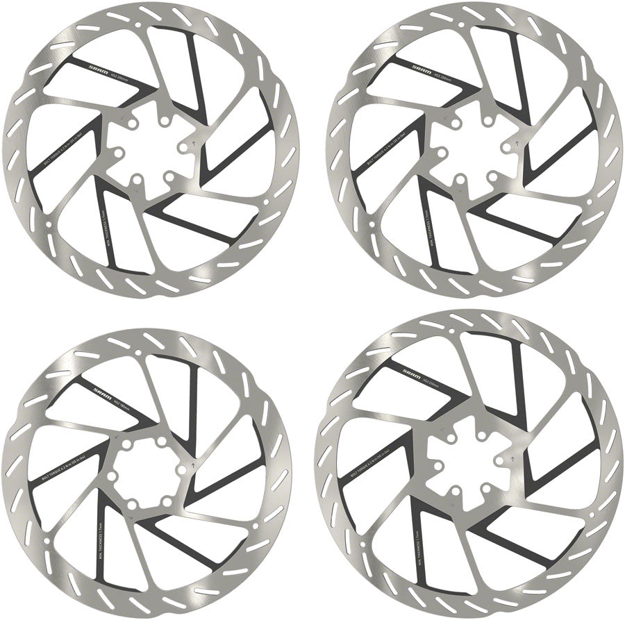 SRAM Maven Ultimate Stealth Expert Disc Brake Kit - Front/Rear Levers Front/Rear Teal Splatter Calipers Adapters Rotors Bleed Kit A1