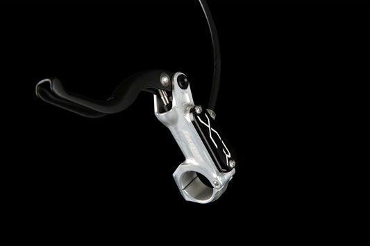 Hope XCR Pro X2 Disc Brake and Lever Set - Front Hydraulic Post Mount Silver