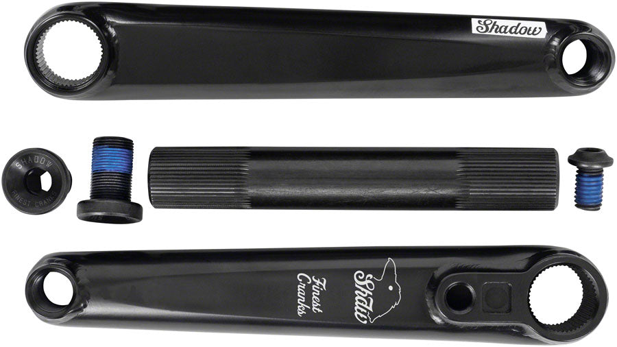 The Shadow Conspiracy Finest BMX Crankset - 165mm Black