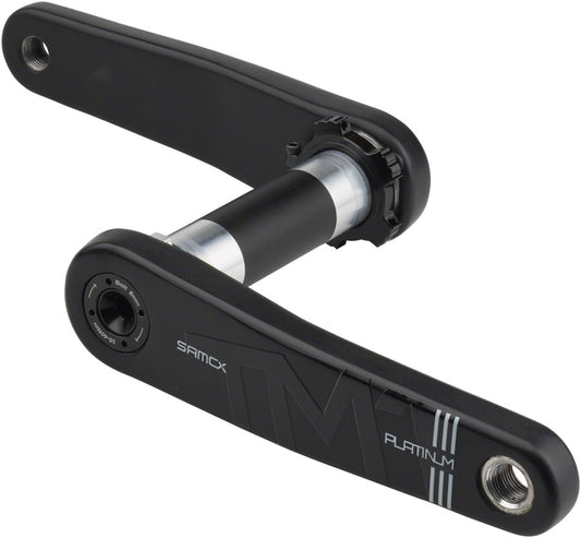 Samox Platinum TM-1 Carbon Crankset - 165mm 3-Bolt Direct Mount DUB Spindle BLK
