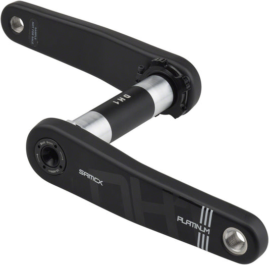 Samox Platinum DH-1 Carbon Crankset - 160mm 3-Bolt Direct Mount DUB Spindle BLK