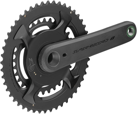 Campagnolo Super Record S Wireless Power Meter Crankset - 172.5mm 12-Speed 52/36t Campy 121/88 Asym BCD Ultra Torque Spindle Carbon