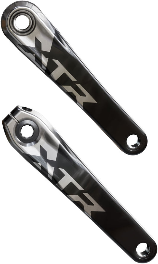 Shimano XTR FC-9220 Enduro Crankset - 160mm 12-Speed 1x Direct Mount Hollowtech II Hollow-Forged Crankarms BLK/Silver