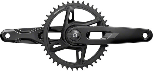 SRAM Rival 1x XPLR AXS Power Meter Wide Crankset - 170mm 12/13-Speed 42t 8-Bolt Direct Mount DUB PM Spindle BLK E1