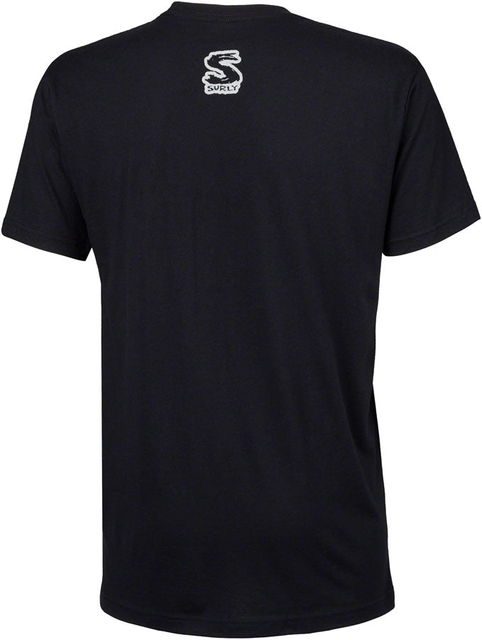 Surly Famous Last Words Short Sleeve T-Shirt - Unisex Black X-Small