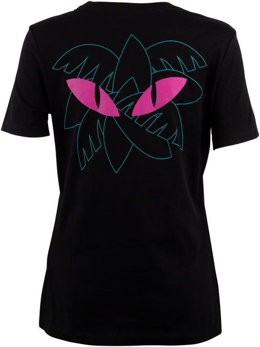 All-City Night Claw Women's T-Shirt - Black Blue/ Green Magenta Small
