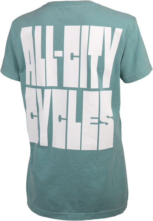 All-City Week-Endo Women's T-Shirt - Seafoam White Large