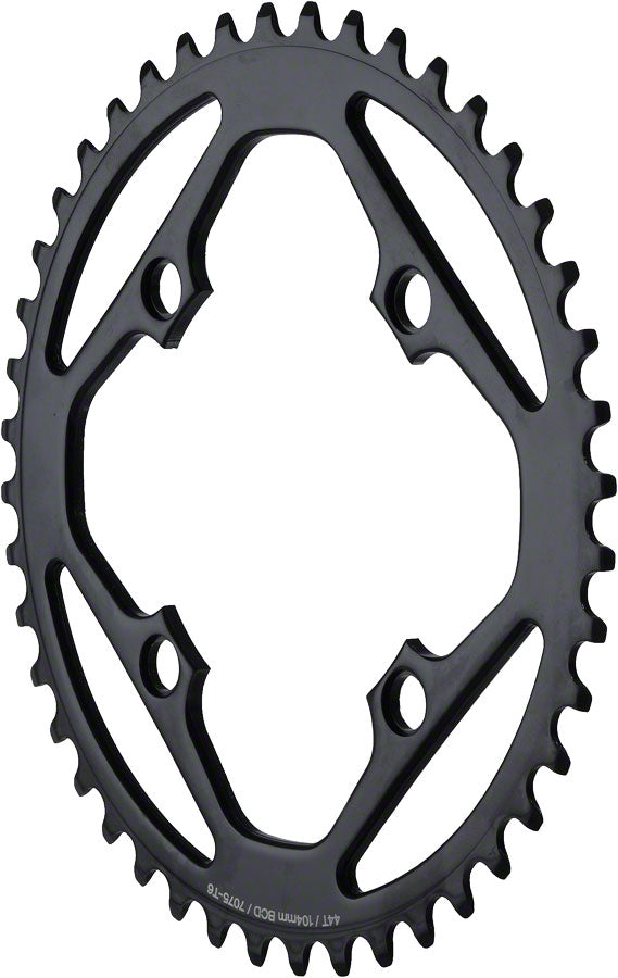 MSW Chainring - 44T 104mm BCD Outer Black