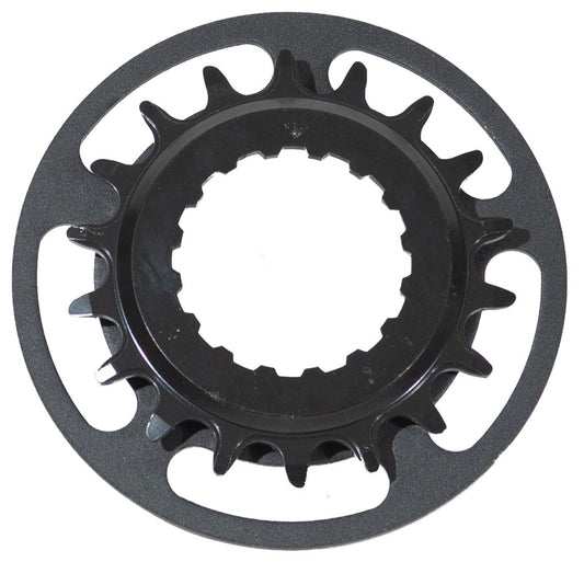 Samox Bosch GEN 2 Steel CNC Chainring with Single Chainguide - 18t Black