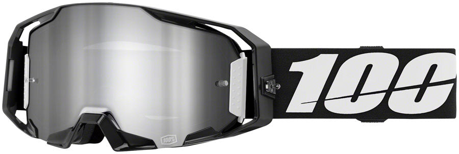 100% ARmatic Goggles - Black Mirror Silver Flash Lens