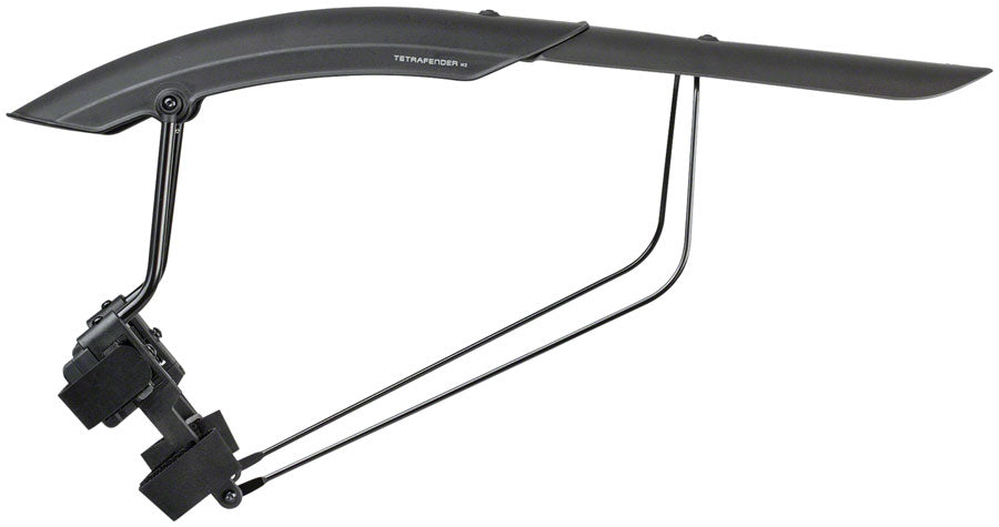 Topeak Tetrafender M1 and M2 Fender Set -Strap-on Front and Rear Black