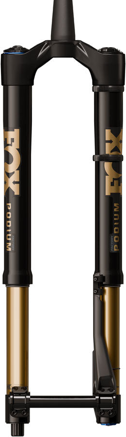 FOX Factory 36 Podium Inverted Suspension Fork - 29" 170 mm 20TA x 110 mm 44mm Offset GRIP X2 68HT Crown BLK/Podium Gold
