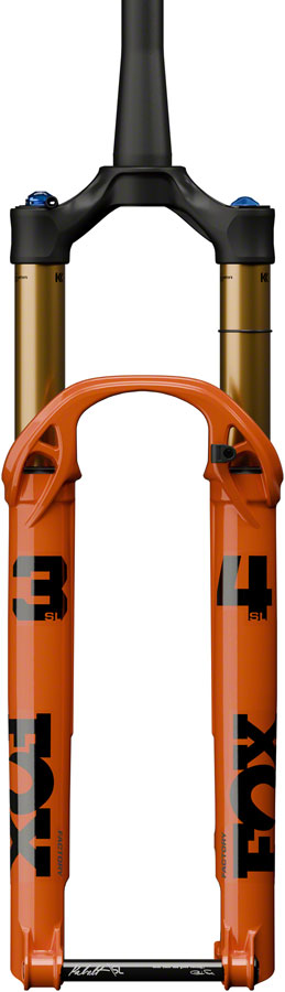 FOX 34 SL Factory Suspension Fork - 29" 120 mm 15 x 110 mm Kabolt SL 44mm Offset GRIP SL Damper 3-Position Adj Shiny Orange